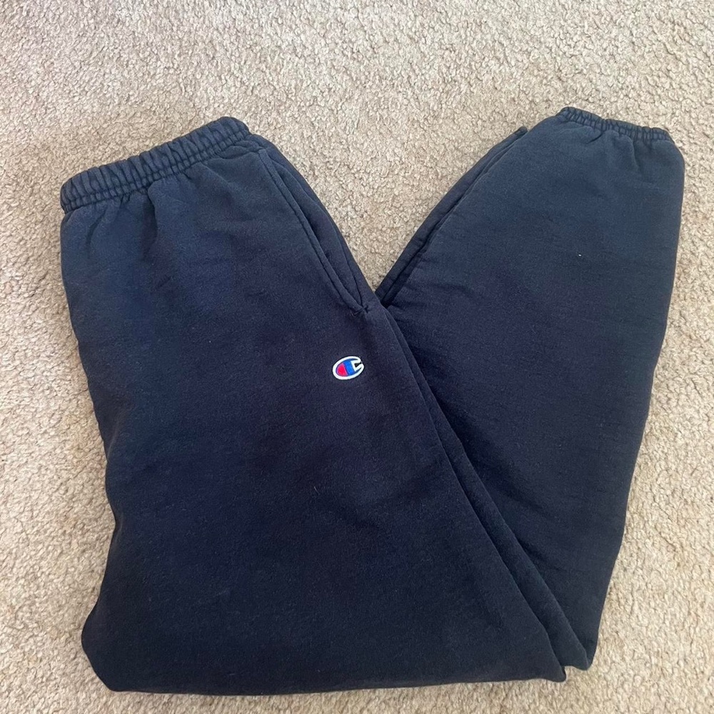 champion black sweatpants